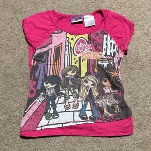 BRATZ Pink Graphic Baby Tee
